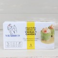 Alcachofas rellenas de Vieiras y Gambas 400 grs ,5 unidades